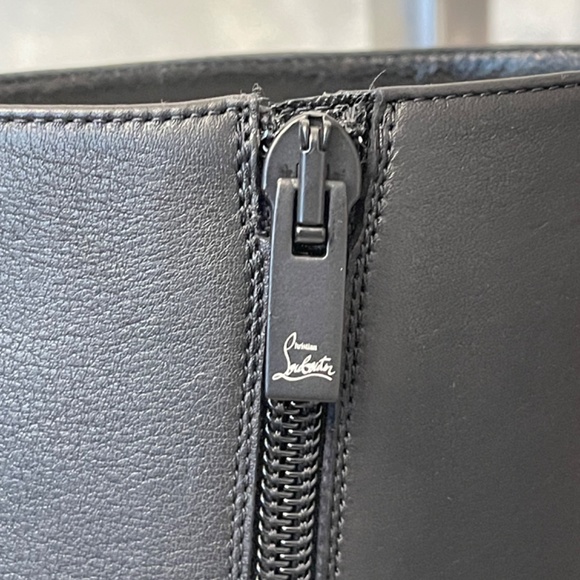 $1,195 NWB Christian Louboutin Lock Booty Boots Size 37 AUTHENTIC❤️ - Picture 7 of 11